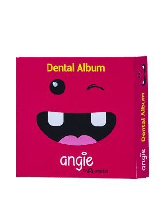 Angie Dental Album Porta Denti da Latte - Vari Colori