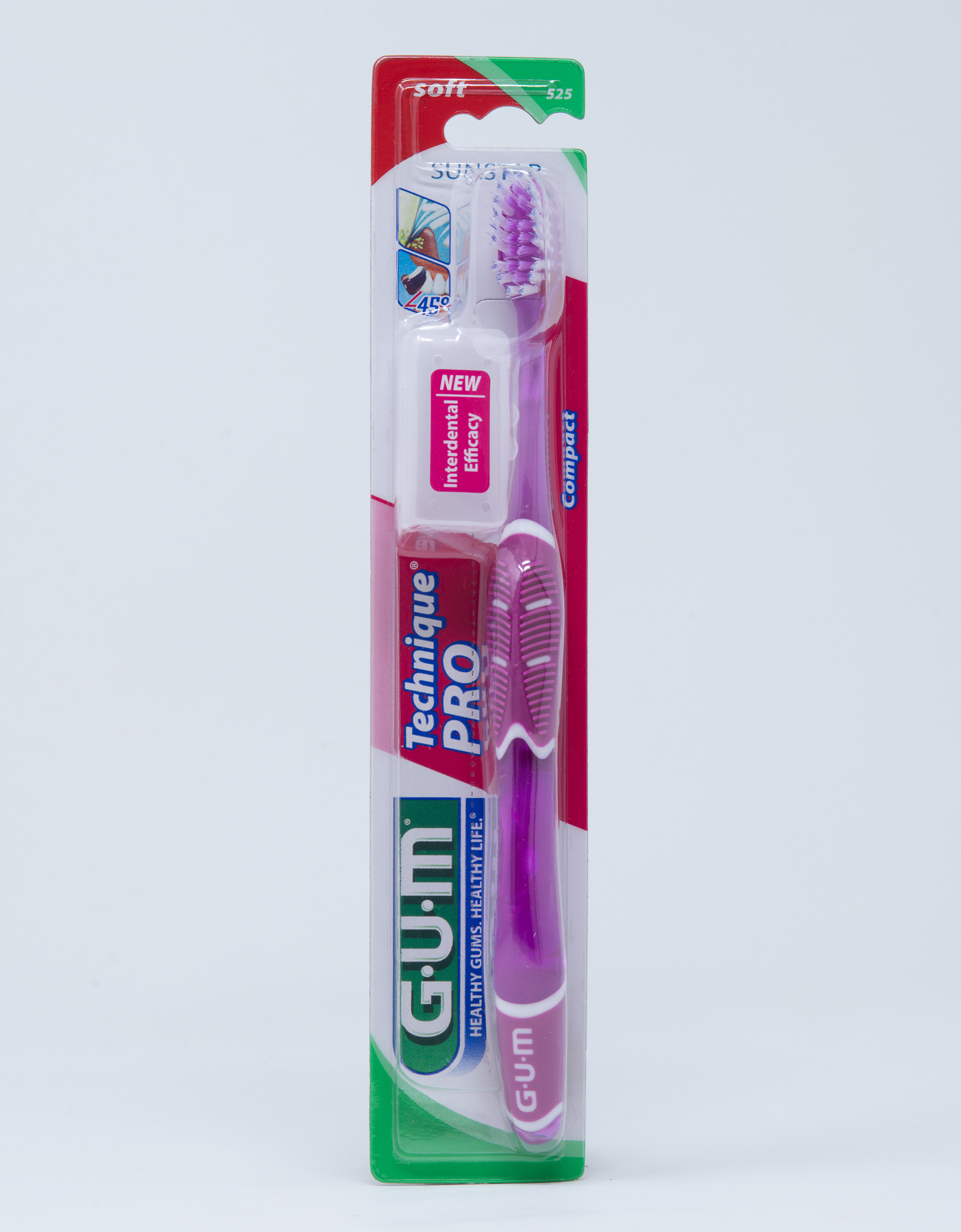 Gum Spazzolino Technique Pro Compact Morbido | 525