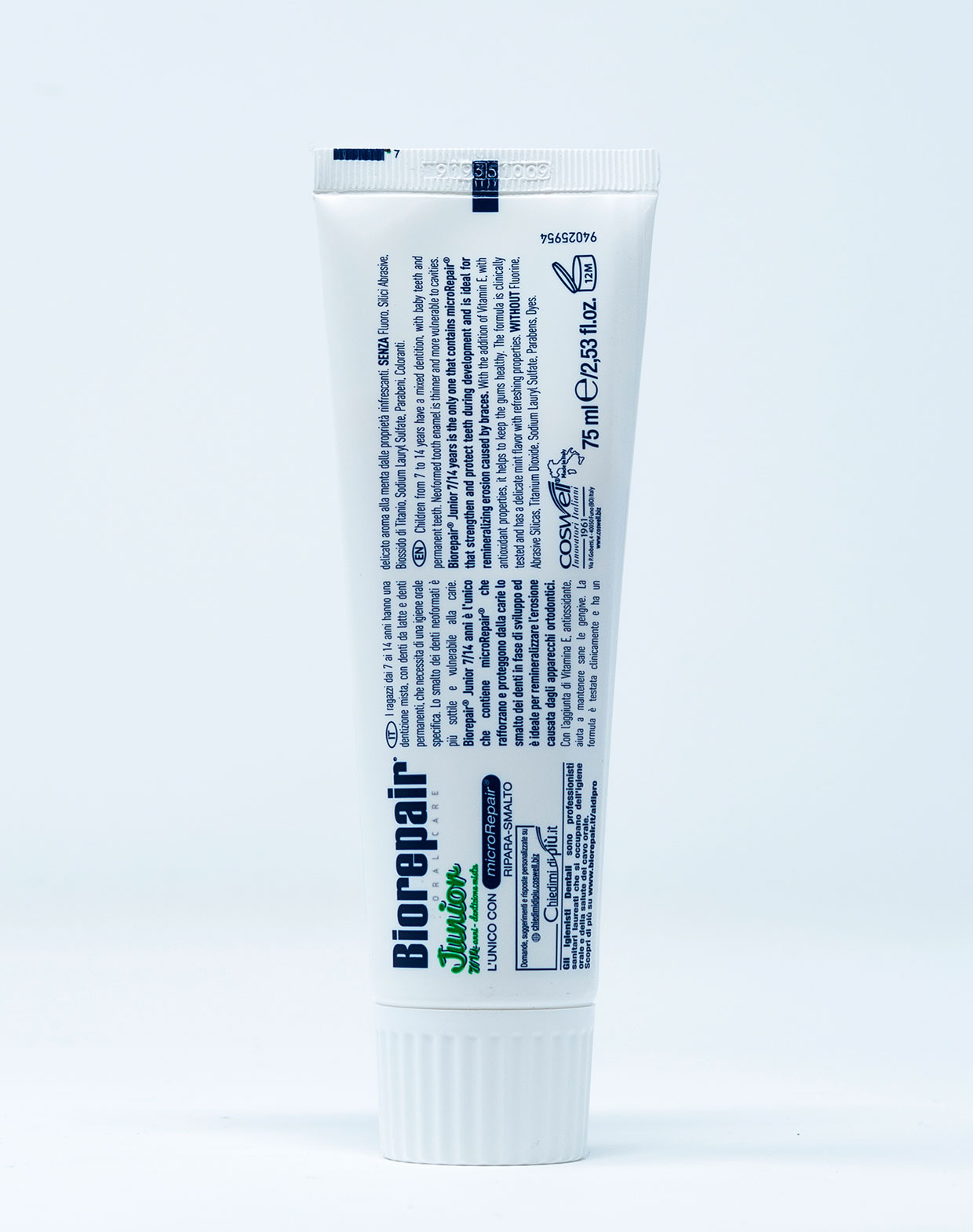 Biorepair Dentifricio Junior 7-14 anni – 75 ml