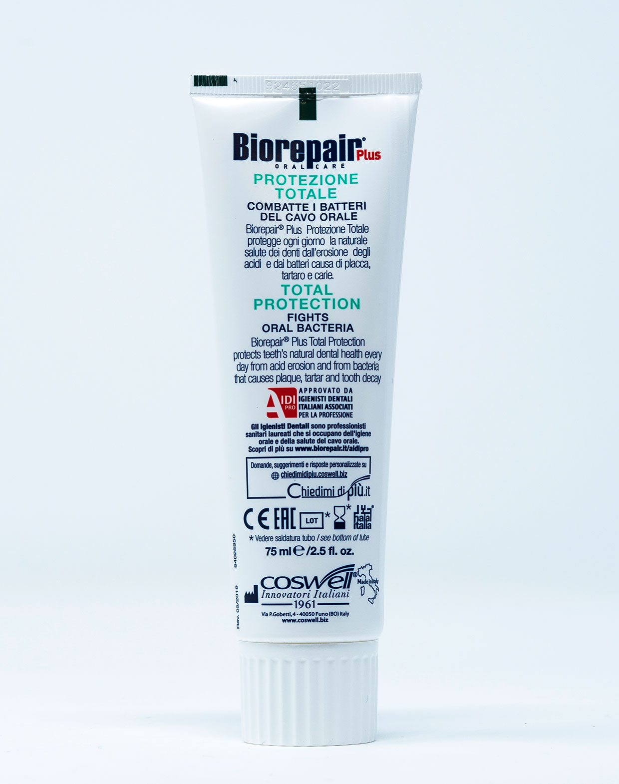 Biorepair Dentifricio Protezione Totale Plus – 75 ml