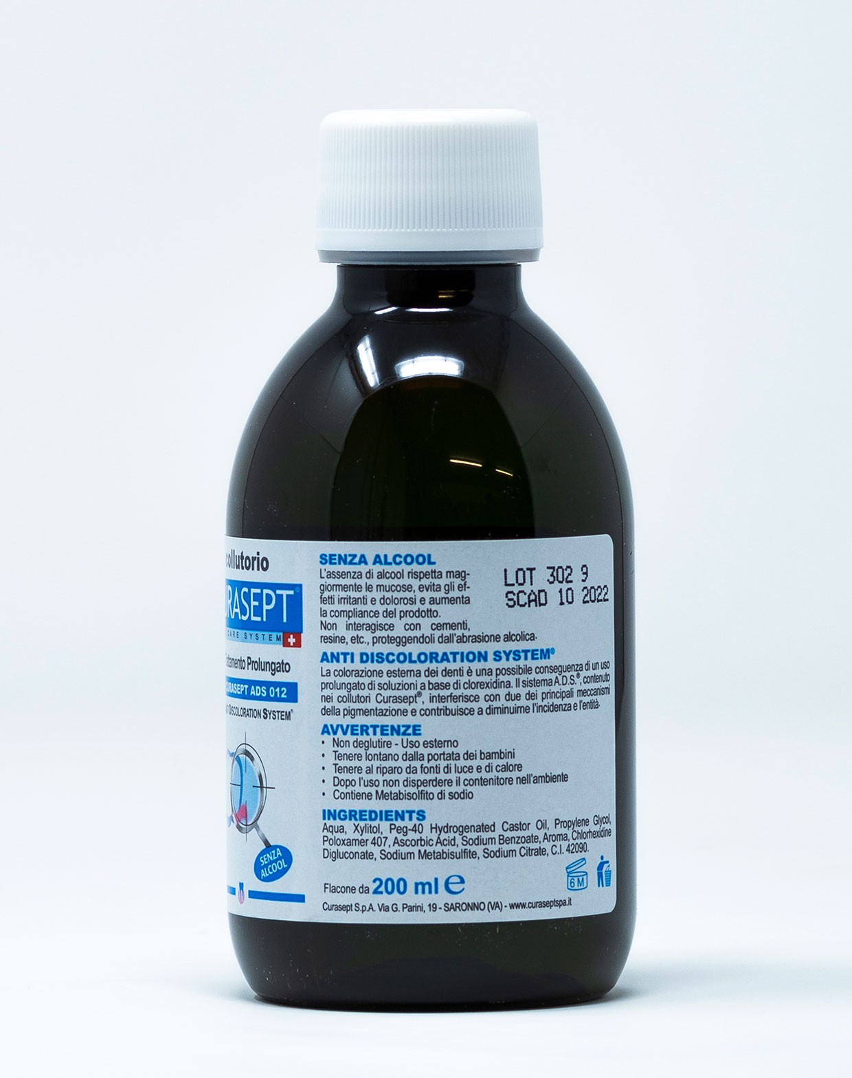 Curasept Collutorio Trattamento Prolungato 0,12% - 200 ml