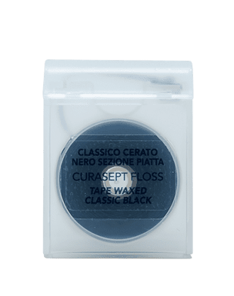 Curasept Filo Interdentale Classico Cerato Nero – 50 m