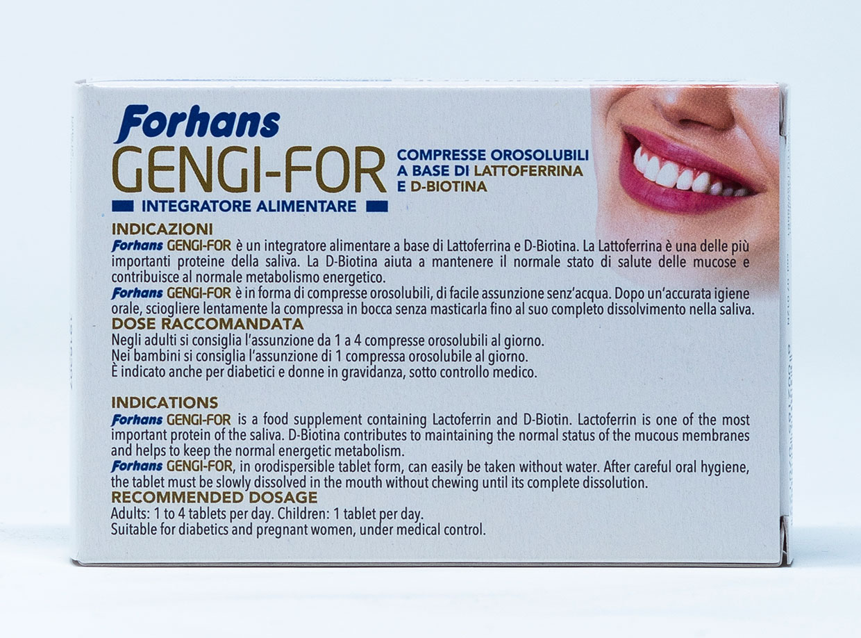 Forhans Integratore Alimentare Gengi-For – 30 cpr.