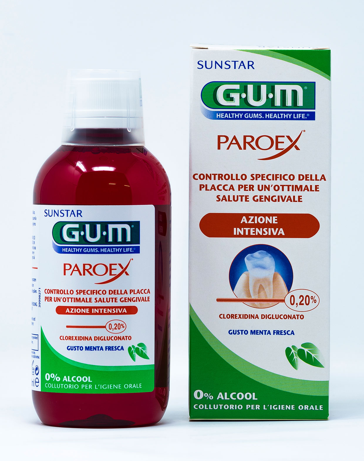 Gum Collutorio Paroex Azione specifica CHX 0,20%