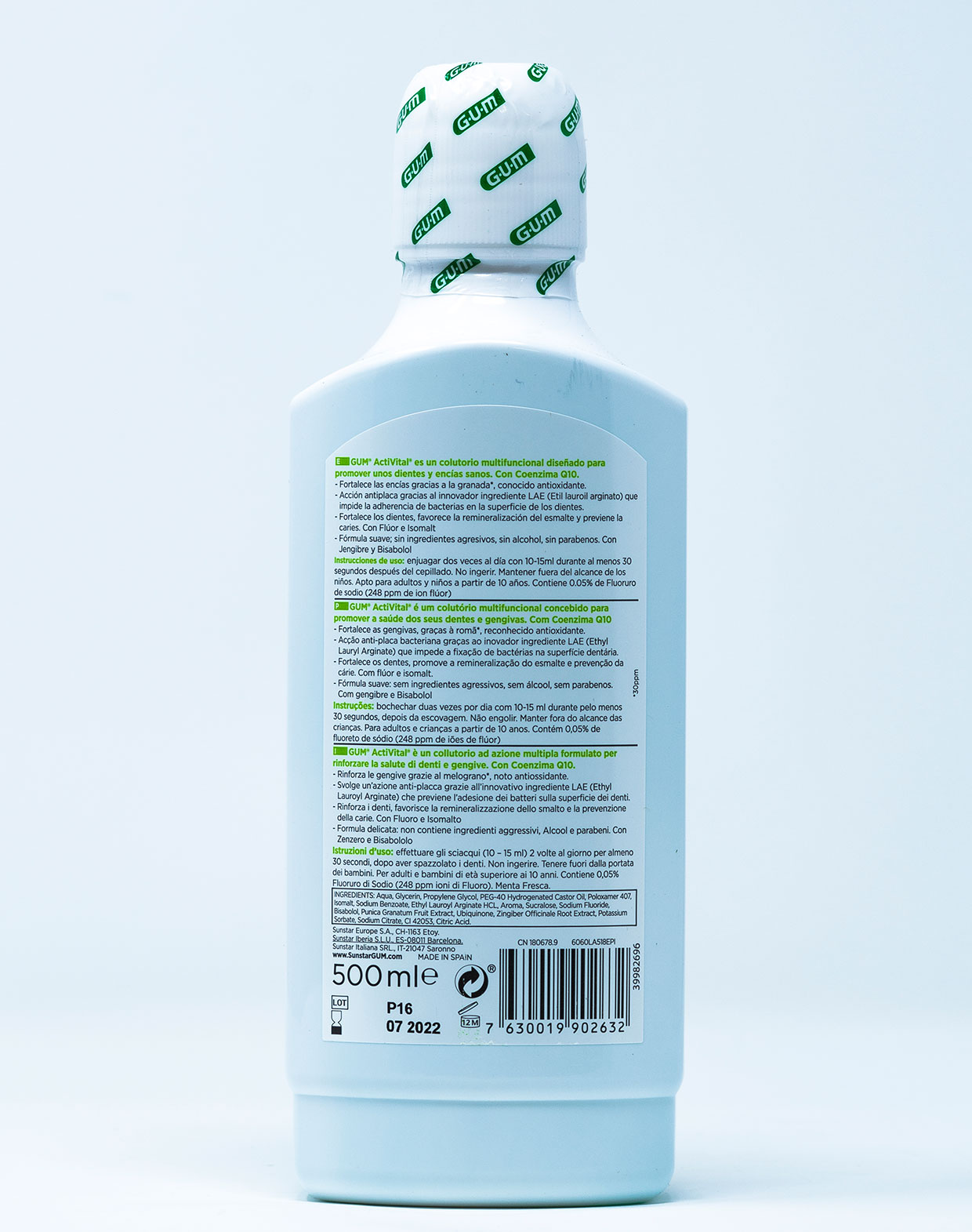 Gum Collutorio Activital – 500 ml