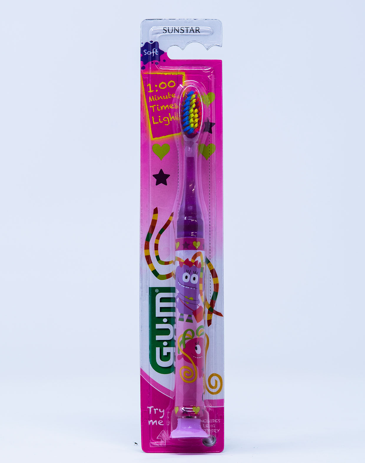 Gum Spazzolino Light UP Monster | 903