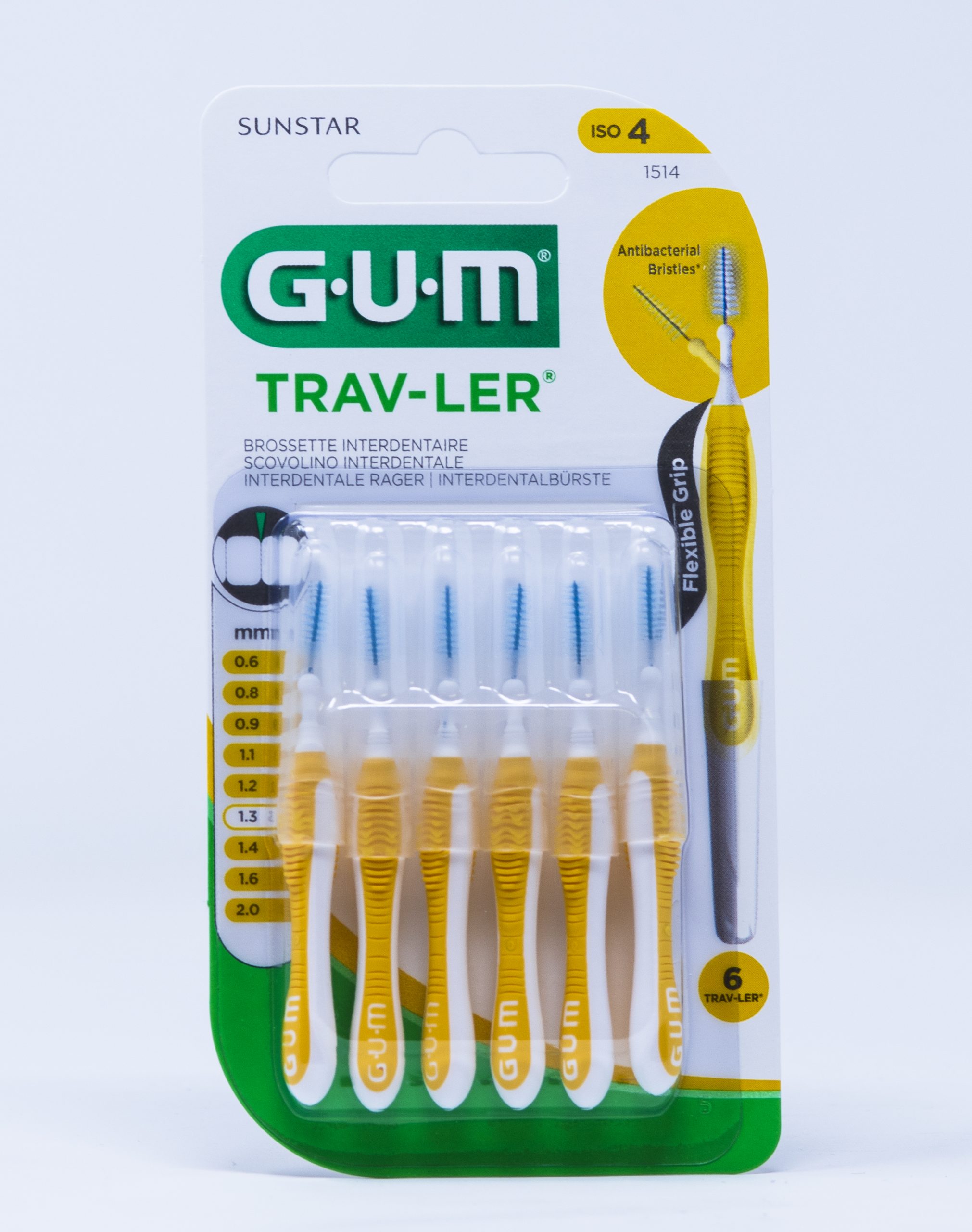 Gum Scovolino Trav-Ler ISO 4 – 1,3 mm | 1514