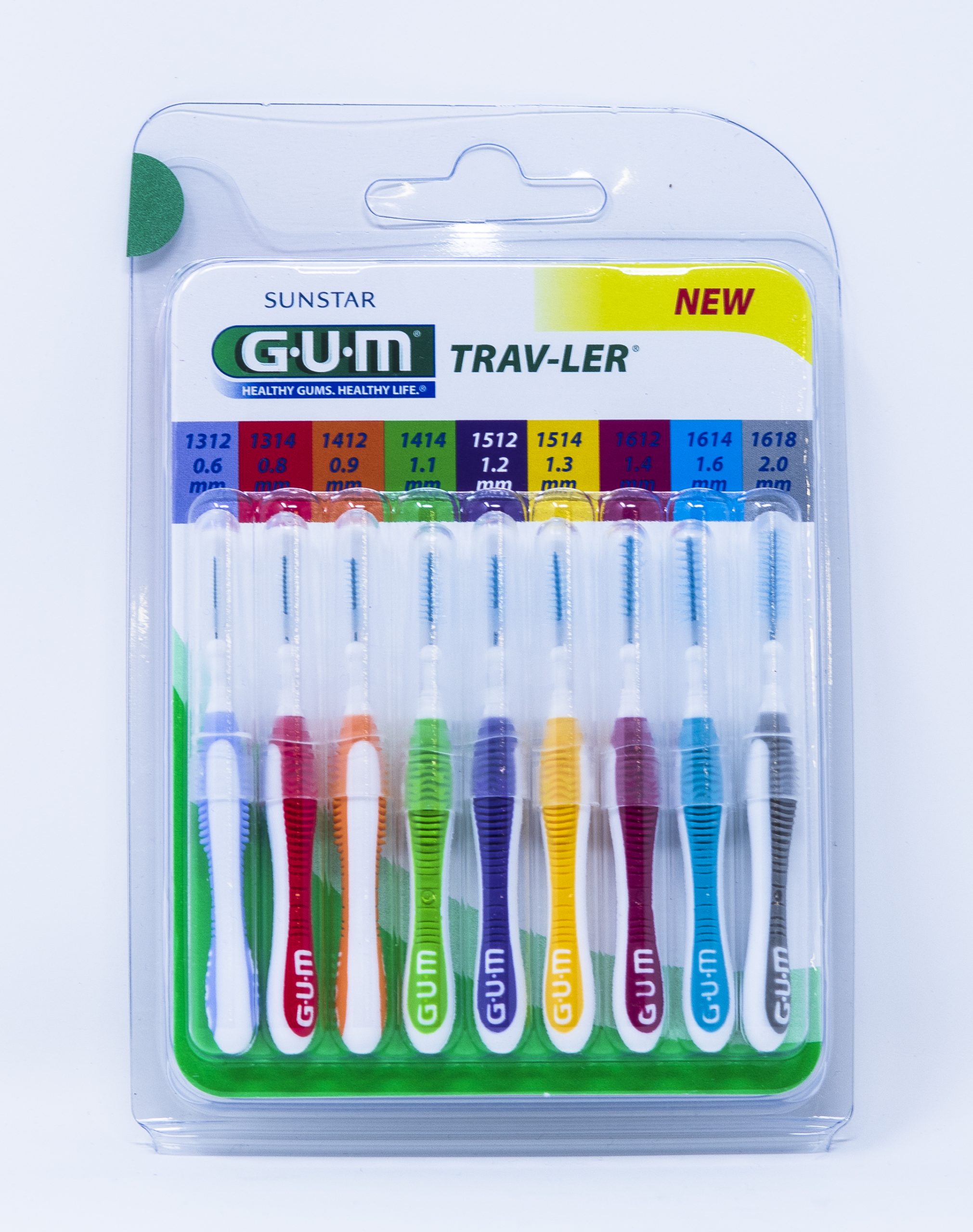 Gum Scovolini Trav-Ler Mix ISO 0-6 da 0,6 mm a 2,0 mm
