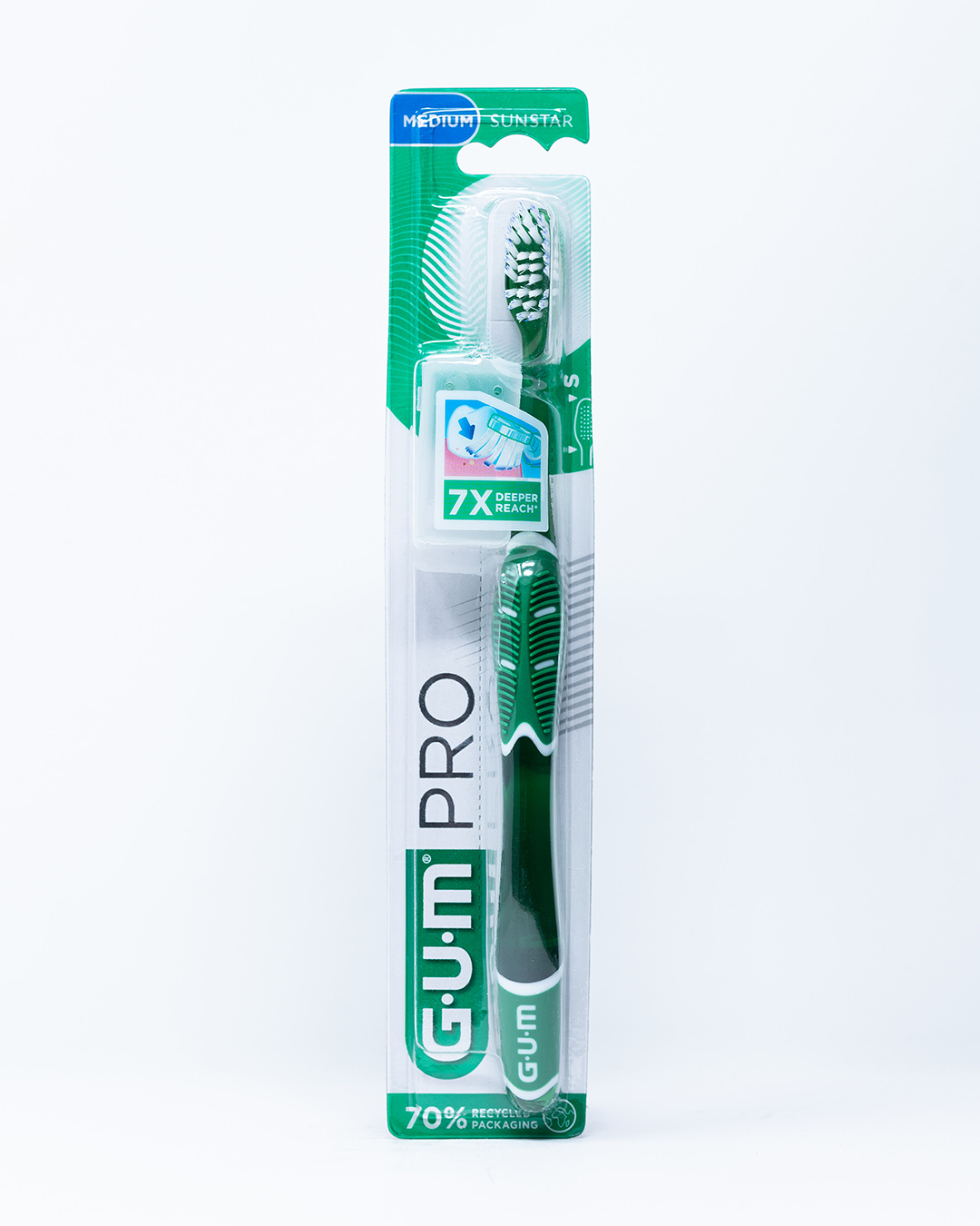 Gum Spazzolino Pro Compact Medio  528 - Sorrisodeciso: il filo diretto col  tuo dentista