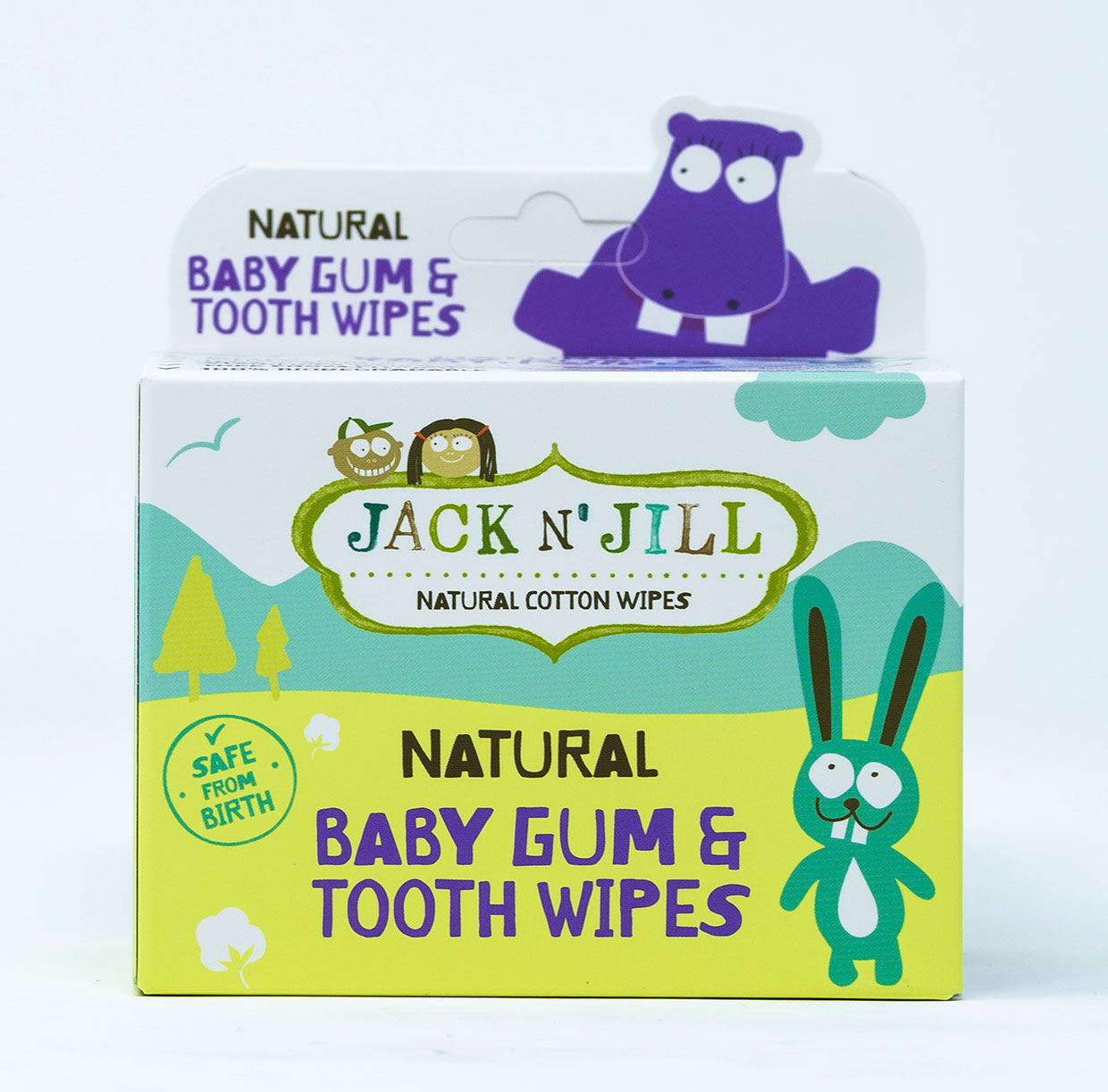 Jack N’Jill Salviettine in cotone per denti e gengive - 25 pz