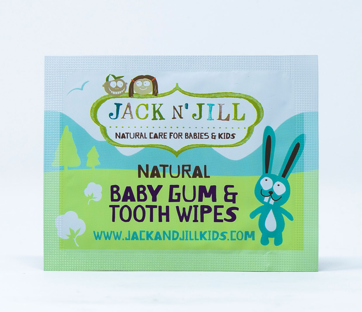 Jack N’Jill Salviettine in cotone per denti e gengive - 25 pz