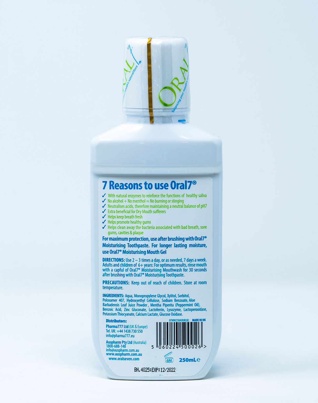 Oral7 Collutorio Idratante – 250 ml