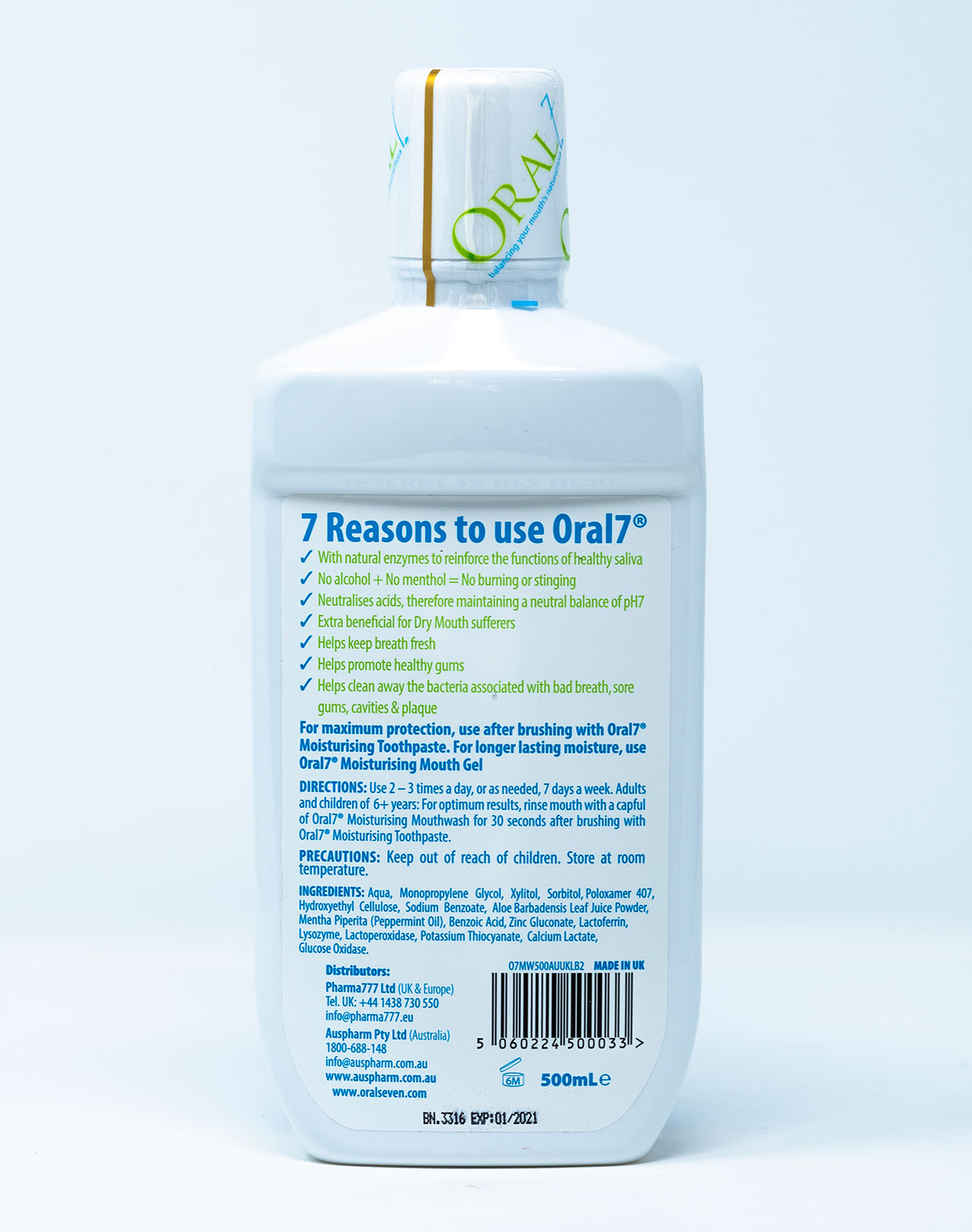 Oral7 Collutorio Idratante – 500 ml