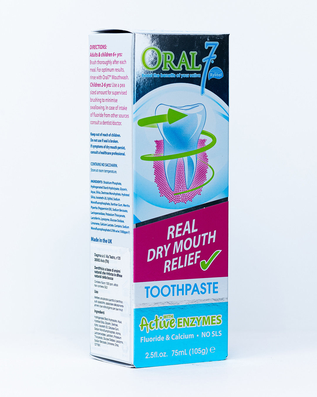 Oral7 Dentifricio Idratante – 75 ml