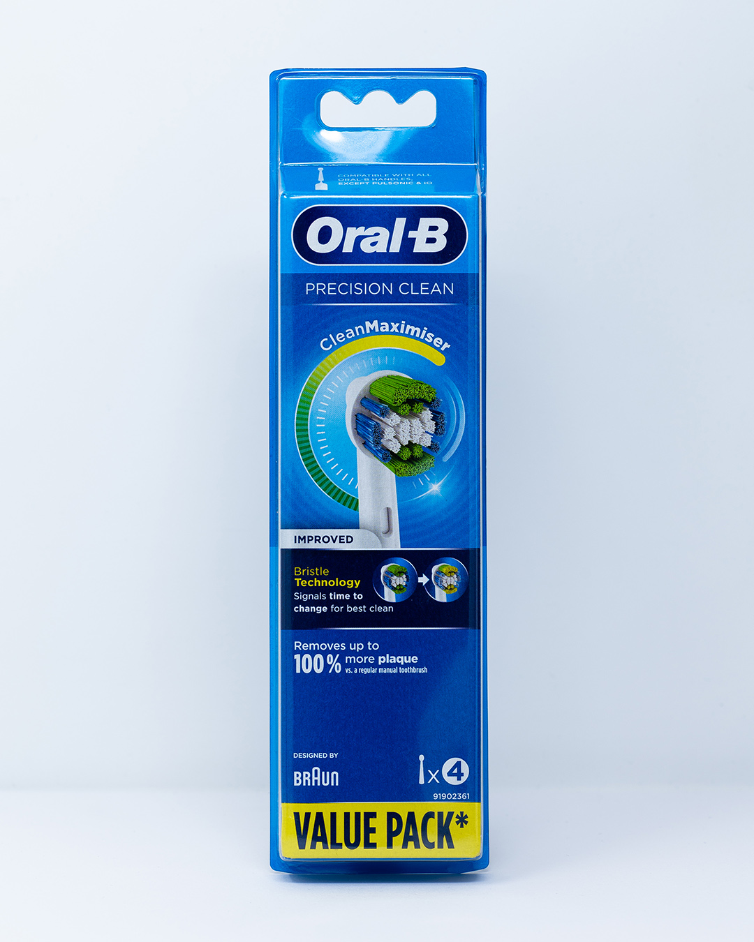 Oral-B Testina di Ricambio Precision Clean – 4 pz.