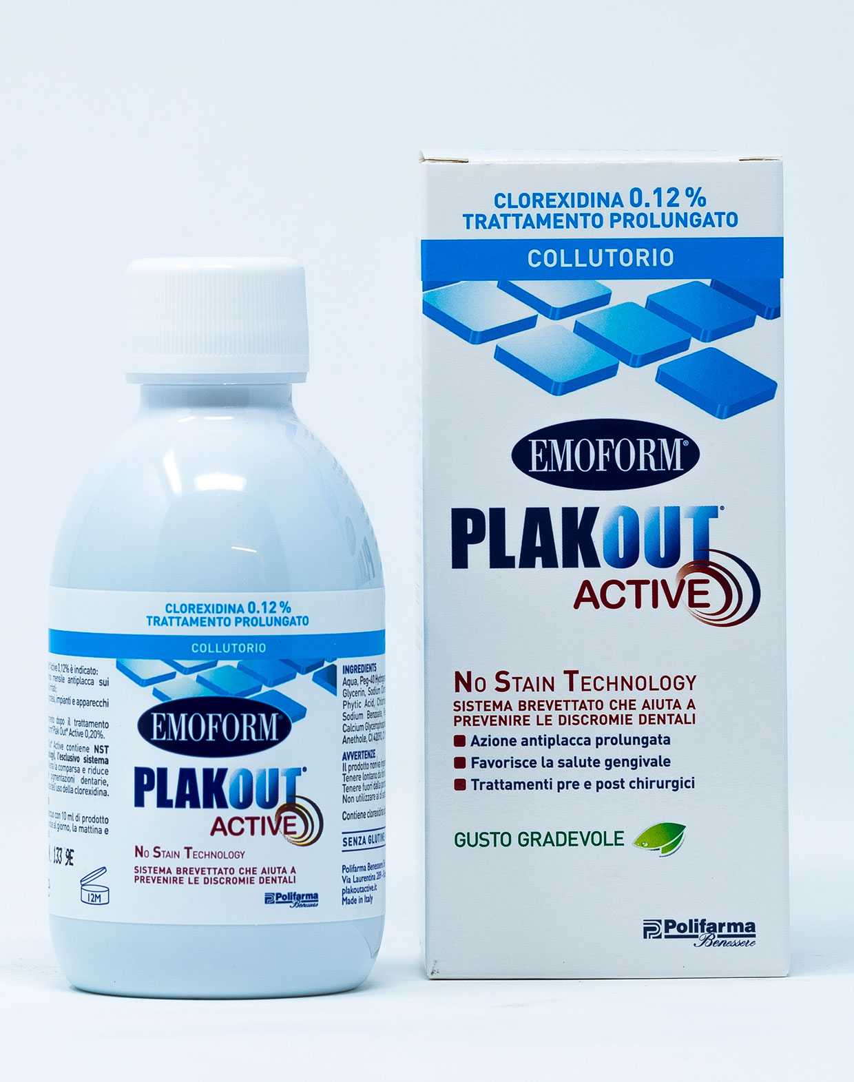 Emoform Collutorio Plak Out Active 0,12 % – 200 ml