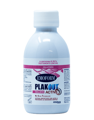 Emoform Collutorio Plak Out  Active Sollievo 0,20 % – 200 ml