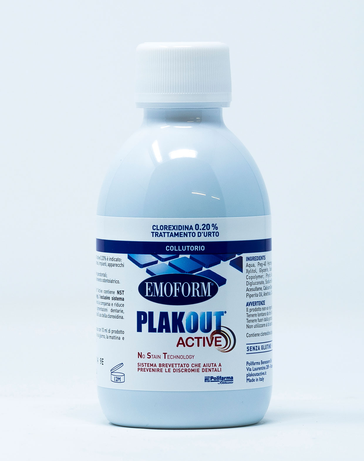 Emoform Collutorio Plak Out  Active 0,20% – 200 ml
