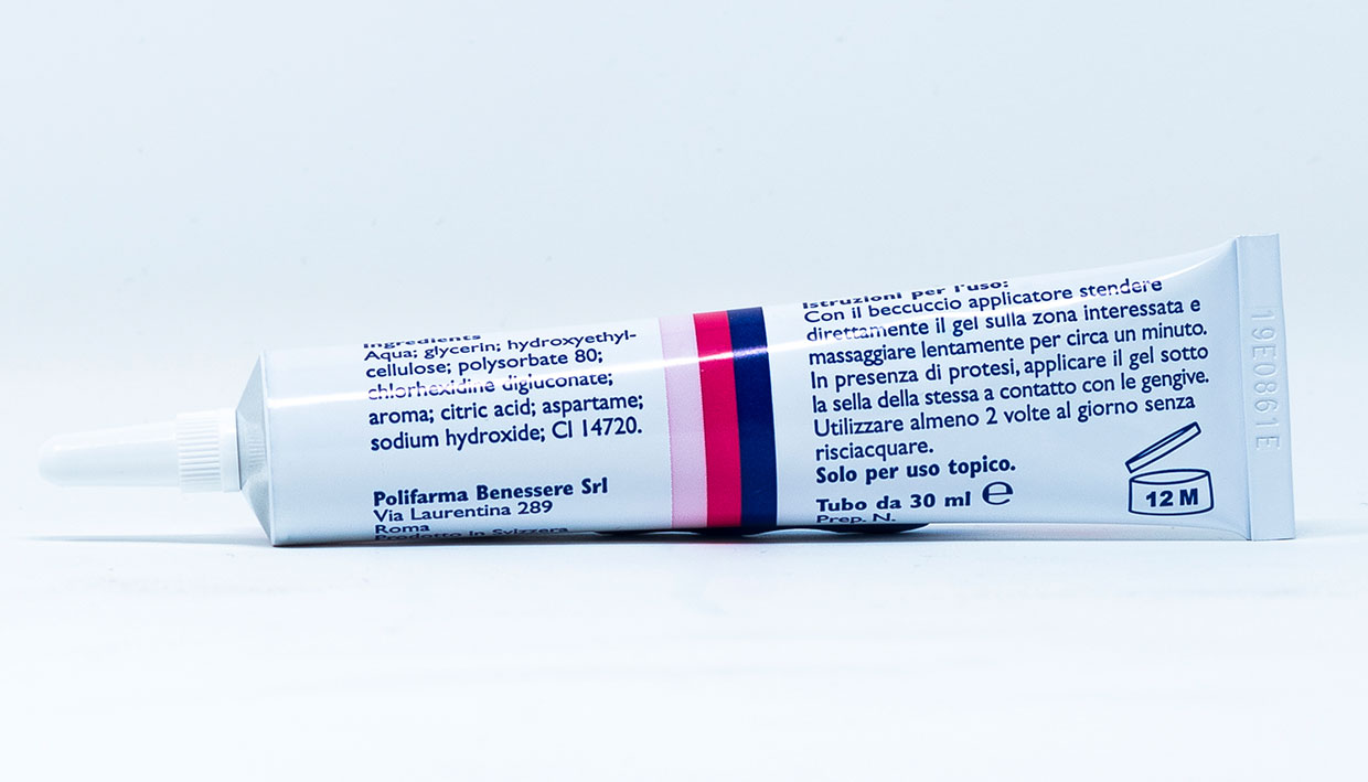 Emoform Plak Gel Gel Protezione Gengive 0,2 %- 30 ml