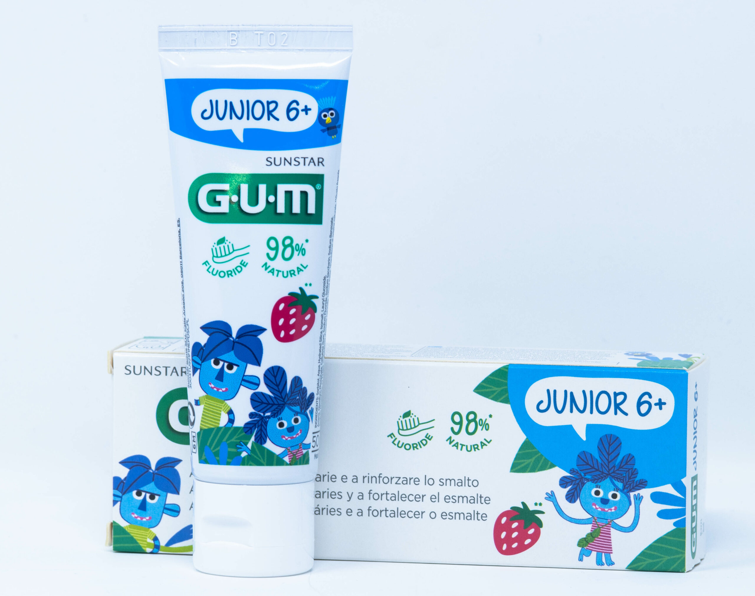 Gum Dentifricio Junior Monster 6+ Anni – 50 ml