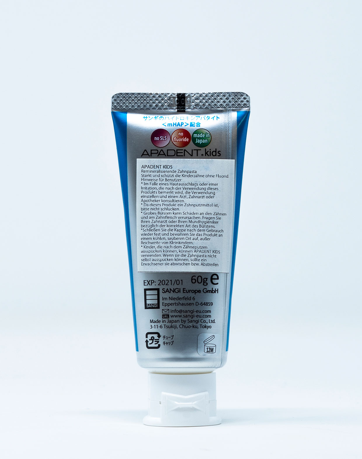 Apadent Dentifricio Kids – 60 g