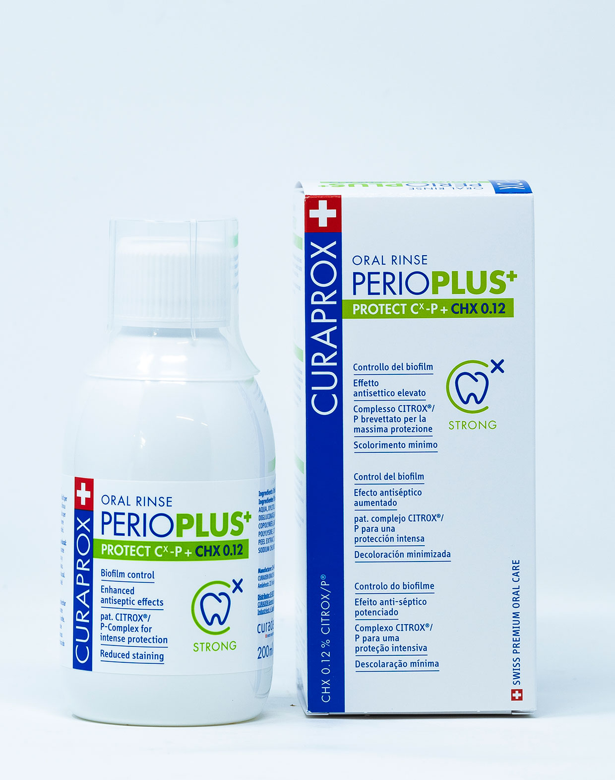 Curaprox Collutorio Perio Plus+ Protect CHX 0,12% - 200 ml