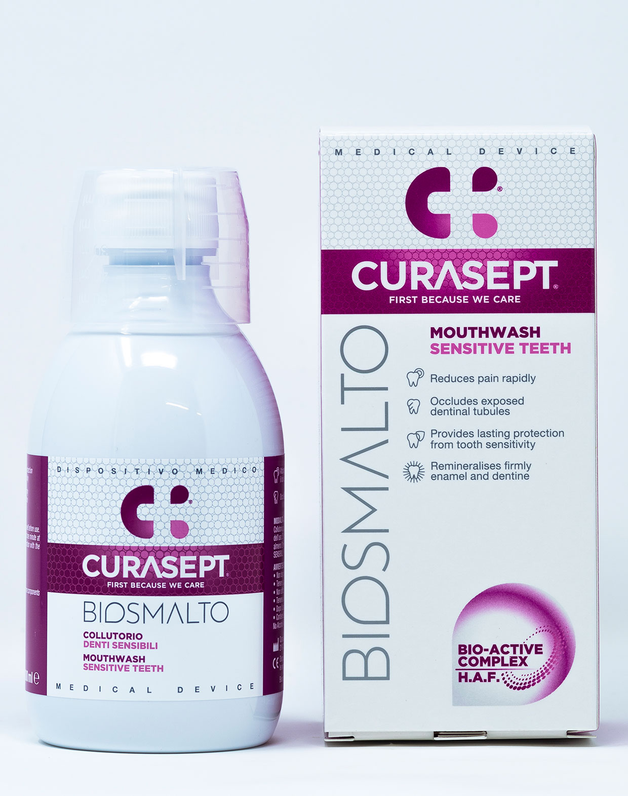 Curasept Biosmalto Collutorio Denti Sensibili  – 300 ml