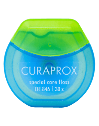 Curaprox Filo Interdentale DF 846 Implant Saver - 30 fili