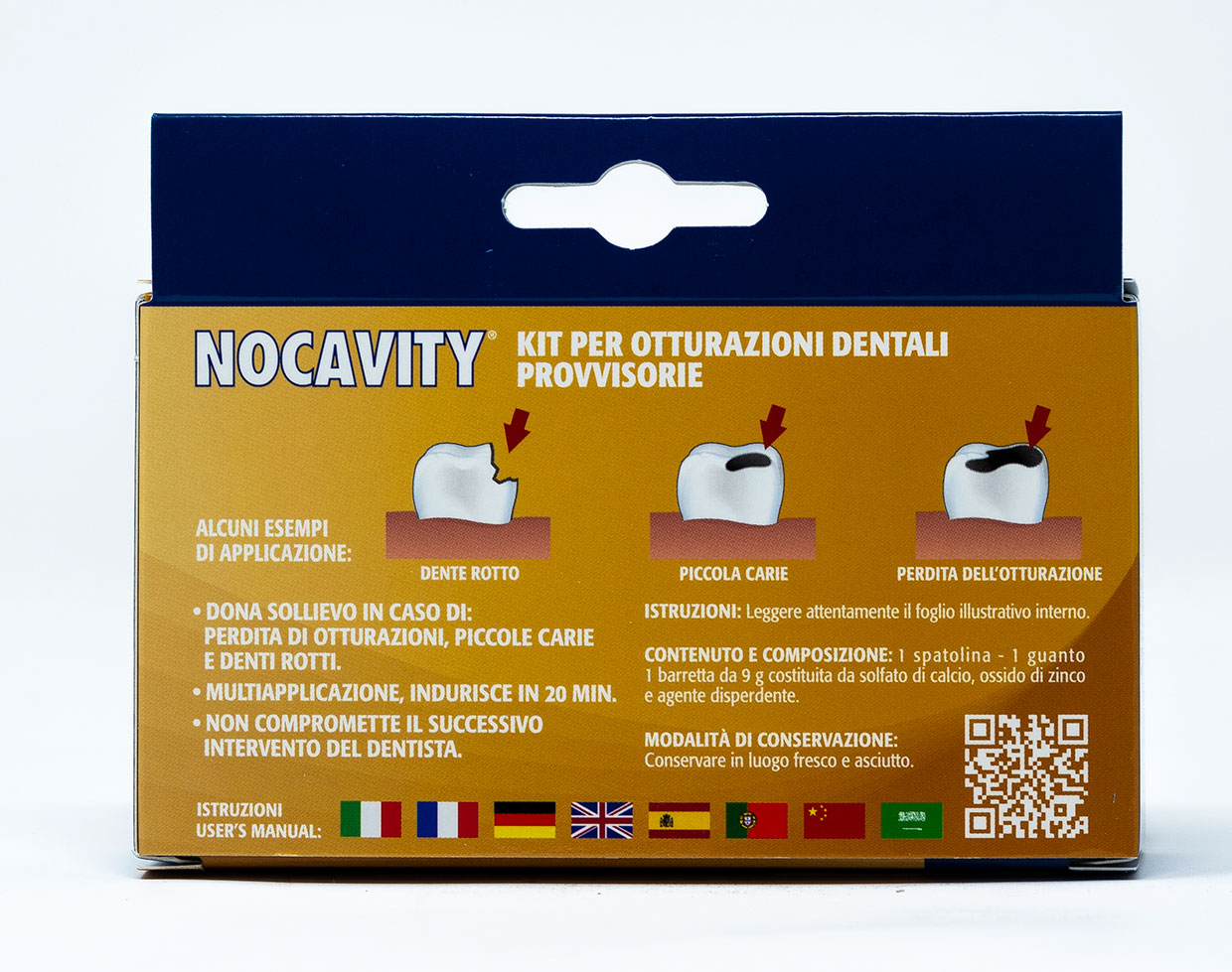 Fimo Nocavity Kit per Otturazioni Provvisorie