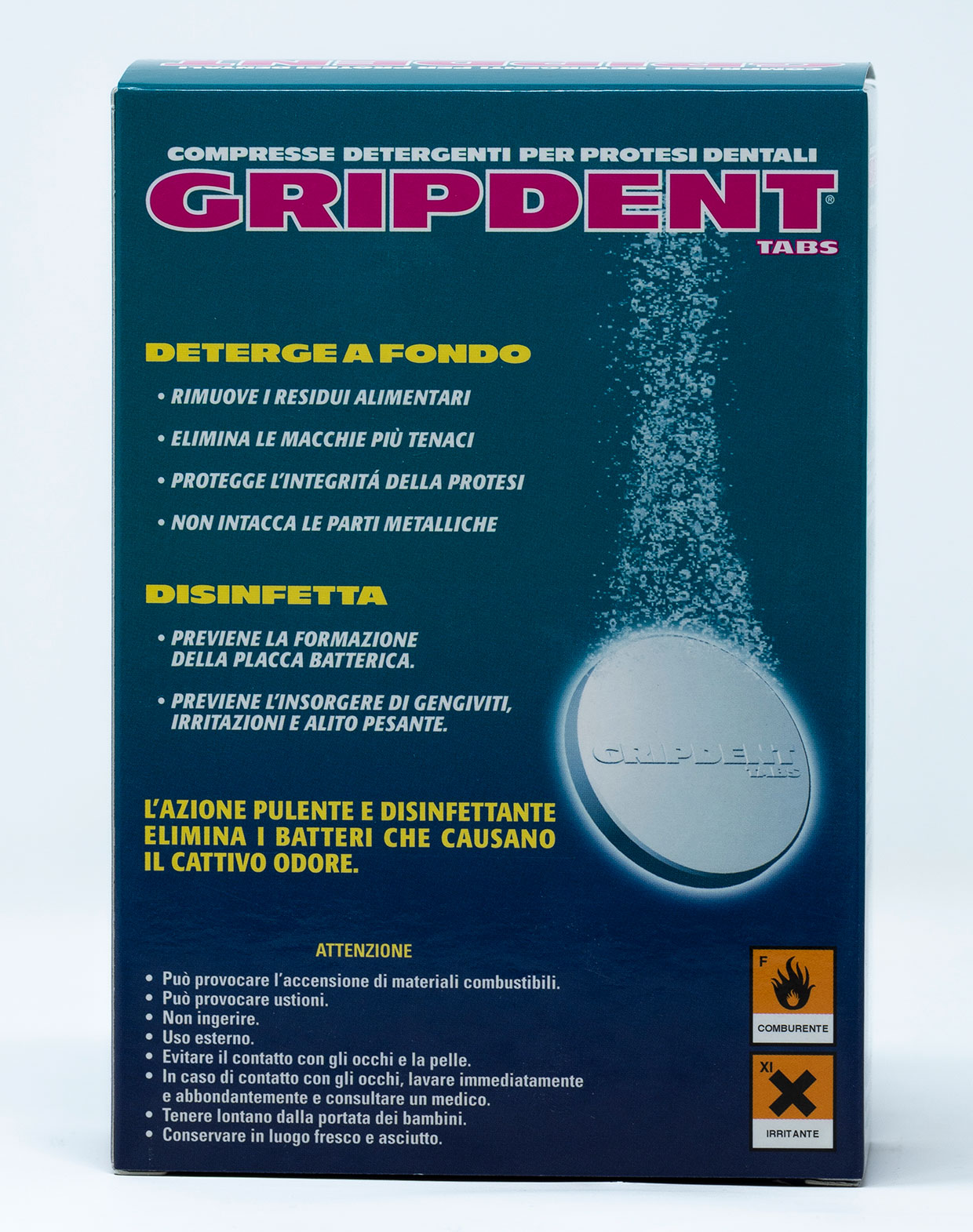 Fimo Gripdent Tabs 54 cpr + 1 Spazzolino per Protesi