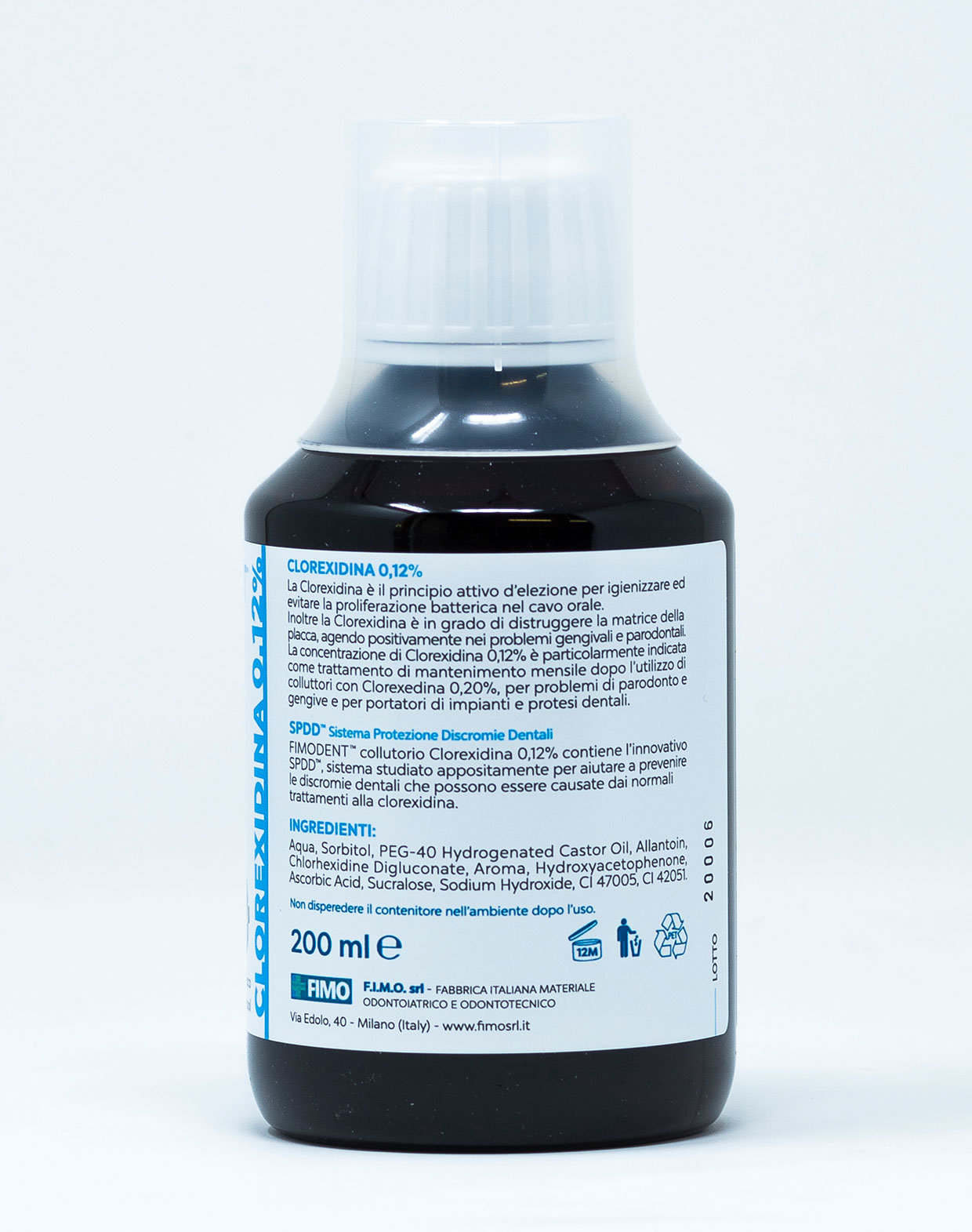 Fimo FimoDent Collutorio CHX 0,12% - 200 ml