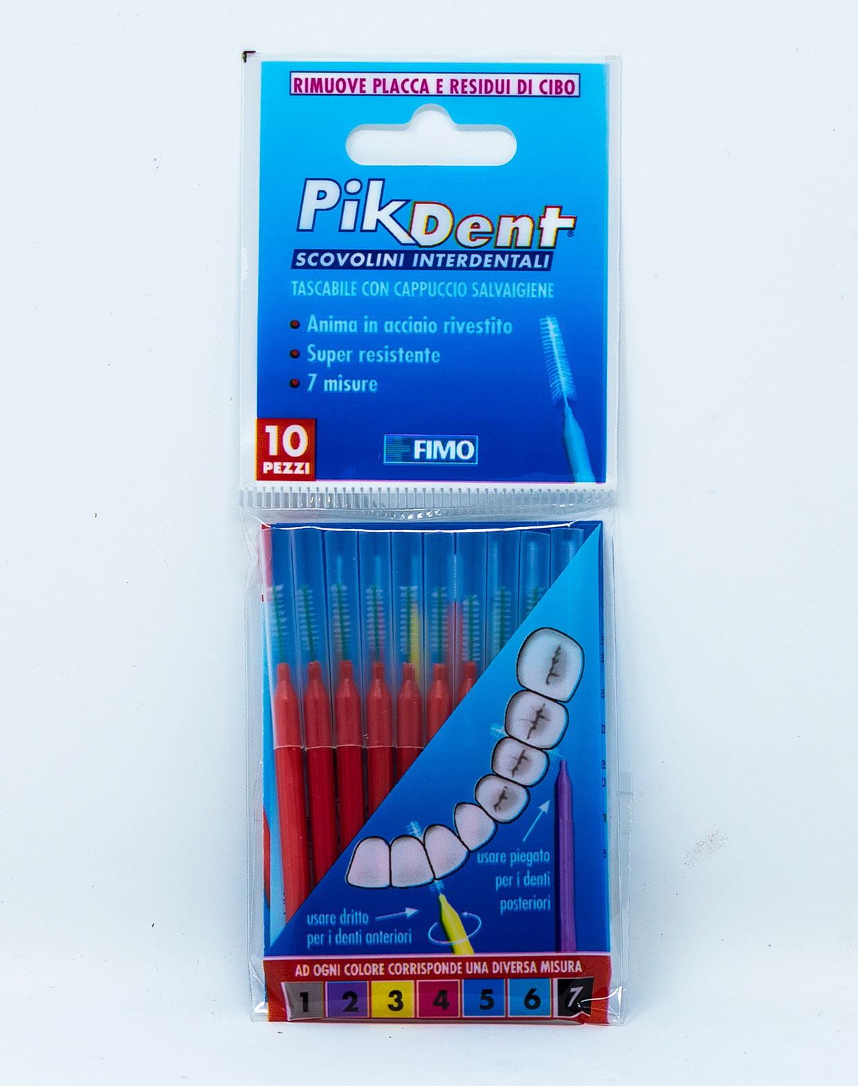 Fimo Scovolino Pikdent Rosso 4 - 0,7 mm