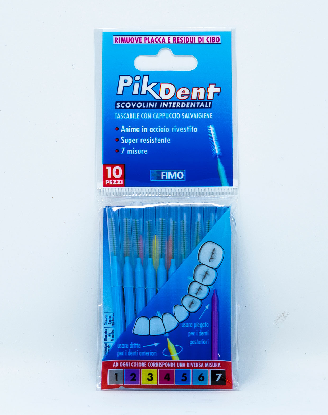 Fimo Scovolino Pikdent Azzurro 5 - 0,8 mm