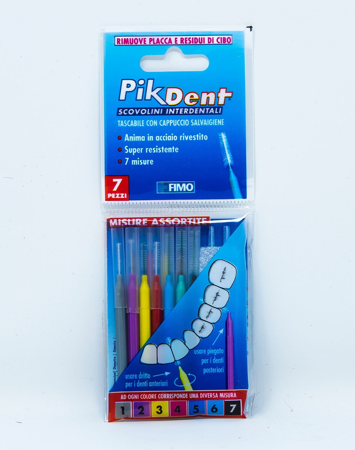 Fimo Scovolini Pikdent Mix 1- 7 - da 0,4 a 1,2 mm