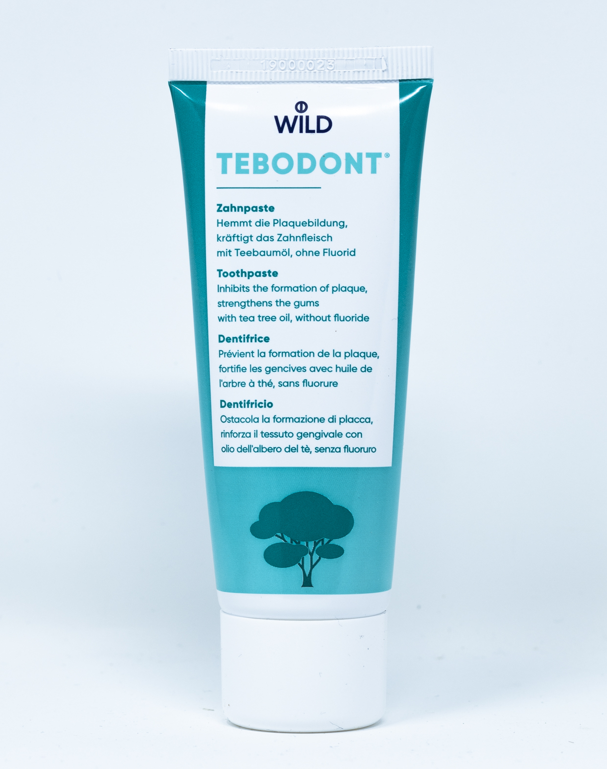 Tebodont Dentifricio al Tea Tree Oil Senza Fluoro – 75 ml