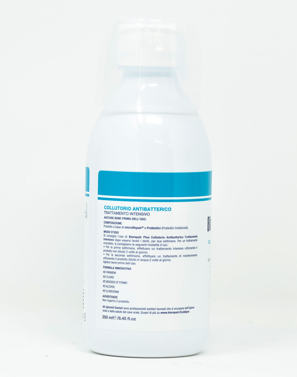 Biorepair Plus Collutorio Antibatterico Trattamento Intensivo - 250 ml