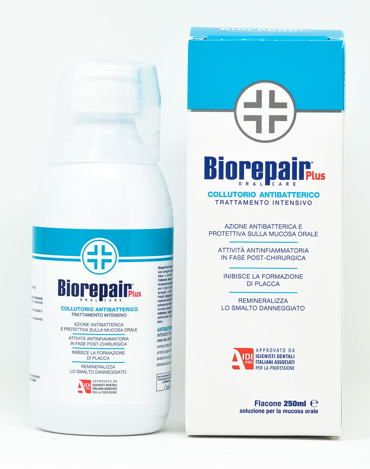 Biorepair Plus Collutorio Antibatterico Trattamento Intensivo - 250 ml