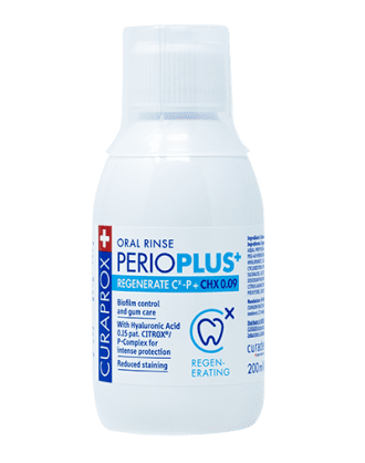 Curaprox Collutorio Perio Plus+ Regenerate CHX 0,09% - 200 ml