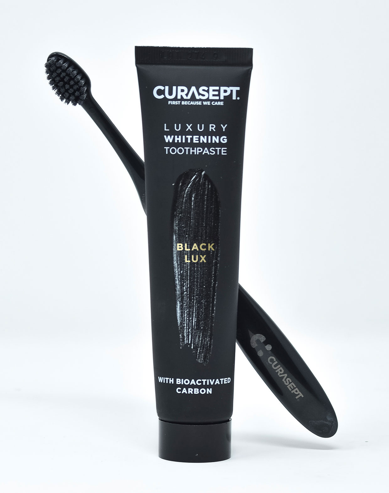 Curasept Dentifricio Black Luxury + Spazzolino