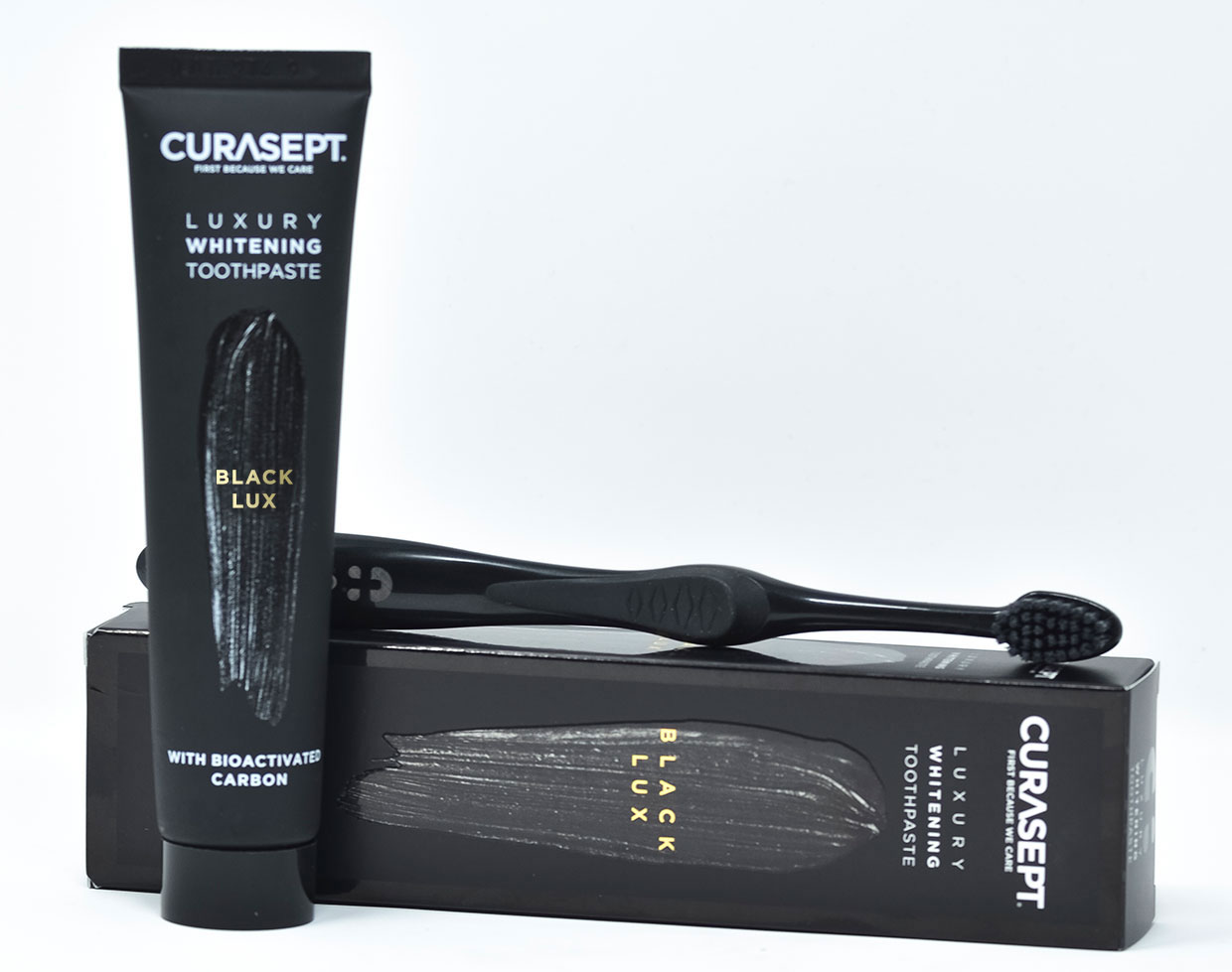 Curasept Dentifricio Black Luxury + Spazzolino