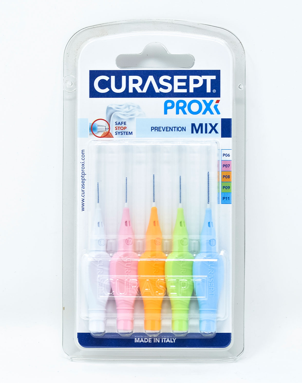Curasept Scovolino Proxi Prevention Mix - da 0,6 mm a 1,1 mm ISO 0 - 3