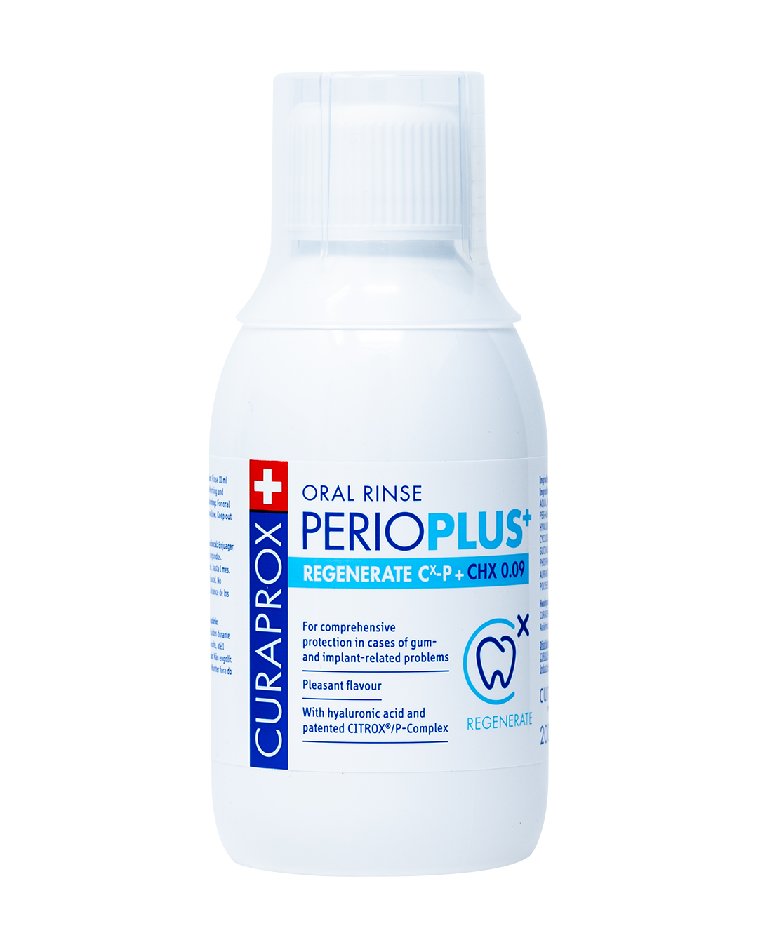 Curaprox Collutorio Perio Plus+ Regenerate CHX 0,09% - 200 ml ...