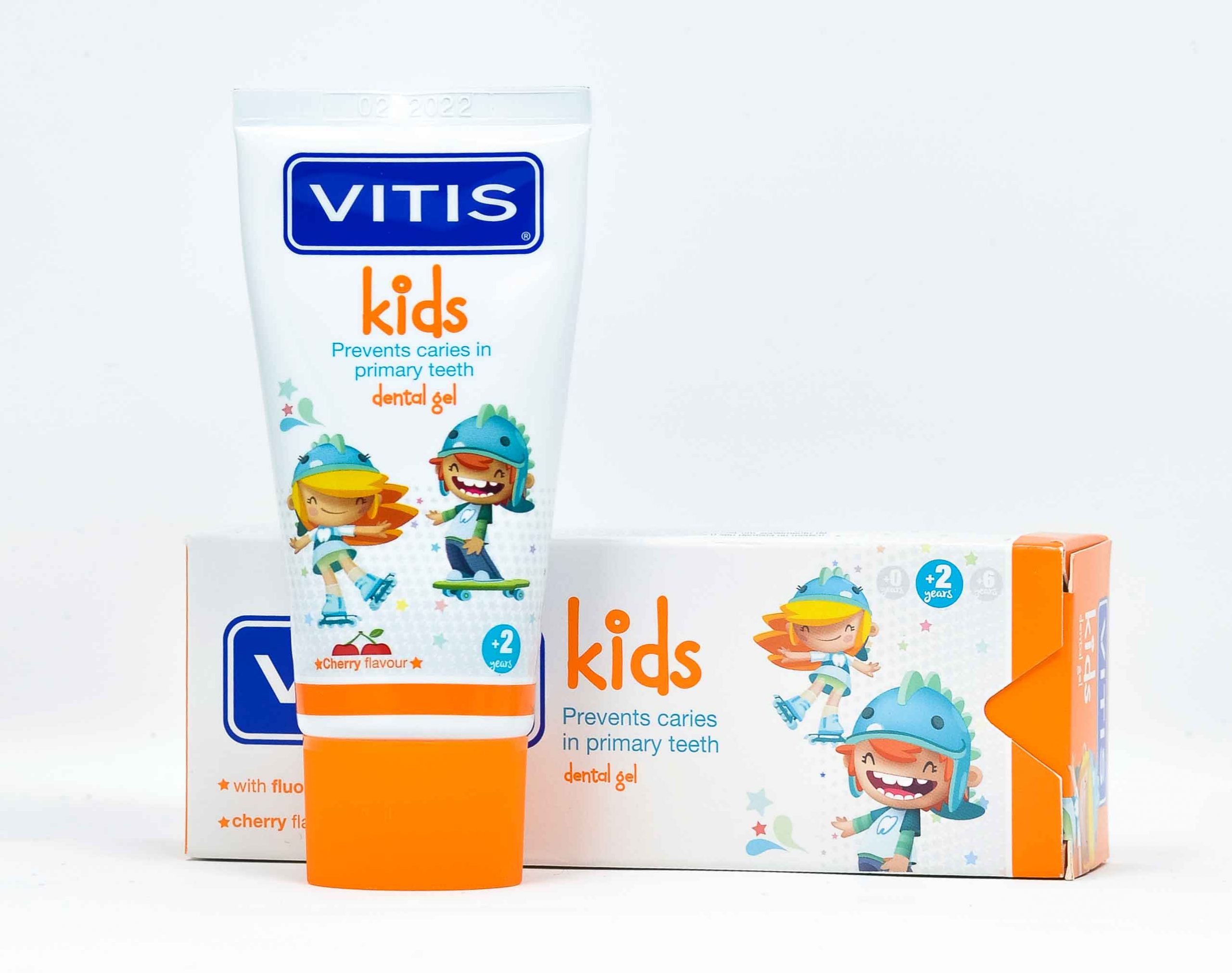 Dentaid Dentifricio Vitis Kids Gel 2- 6 anni- 50 ml