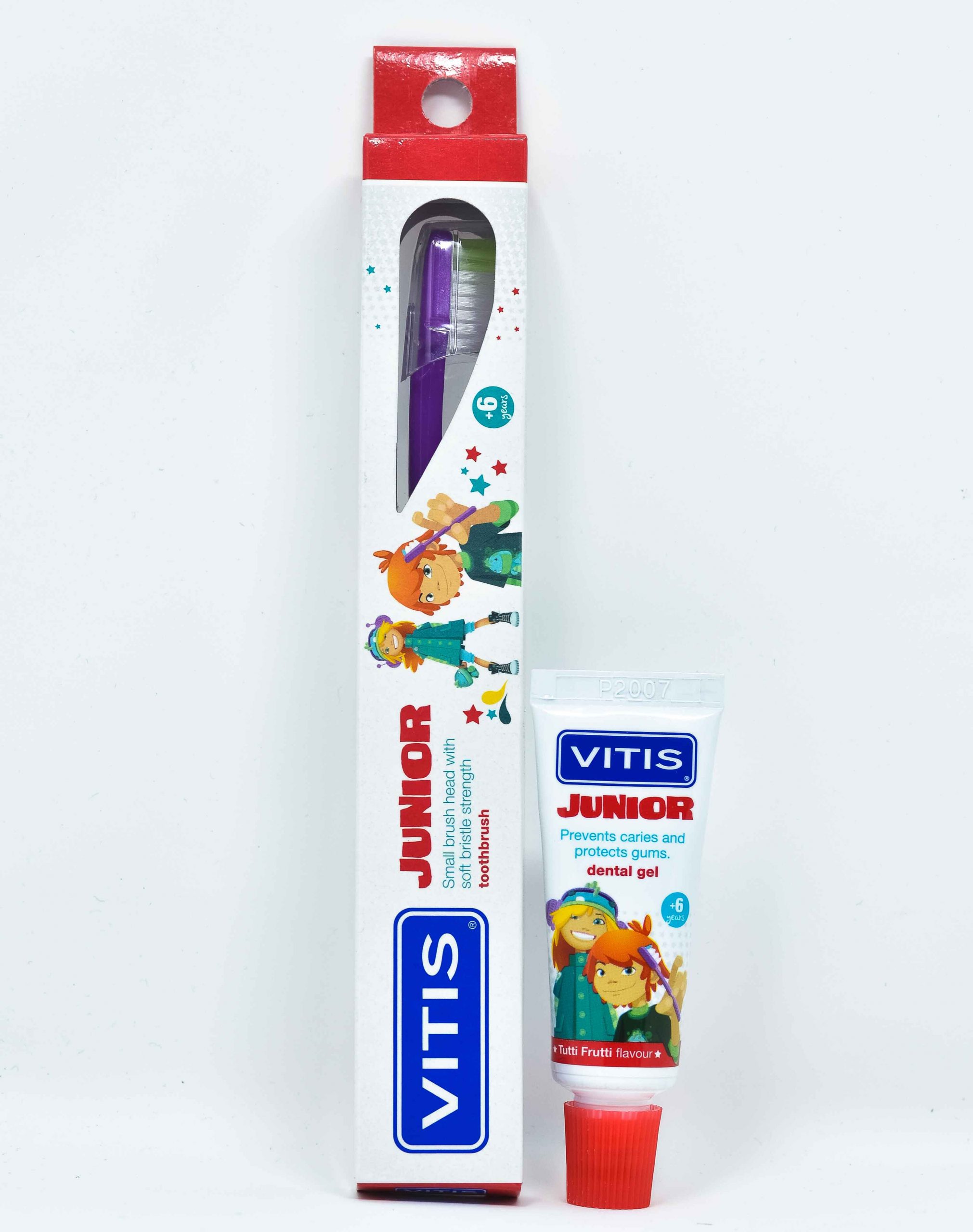 [BD] Dentaid Spazzolino Vitis Junior + Vitis Dentifricio Junior Gel 15 ml