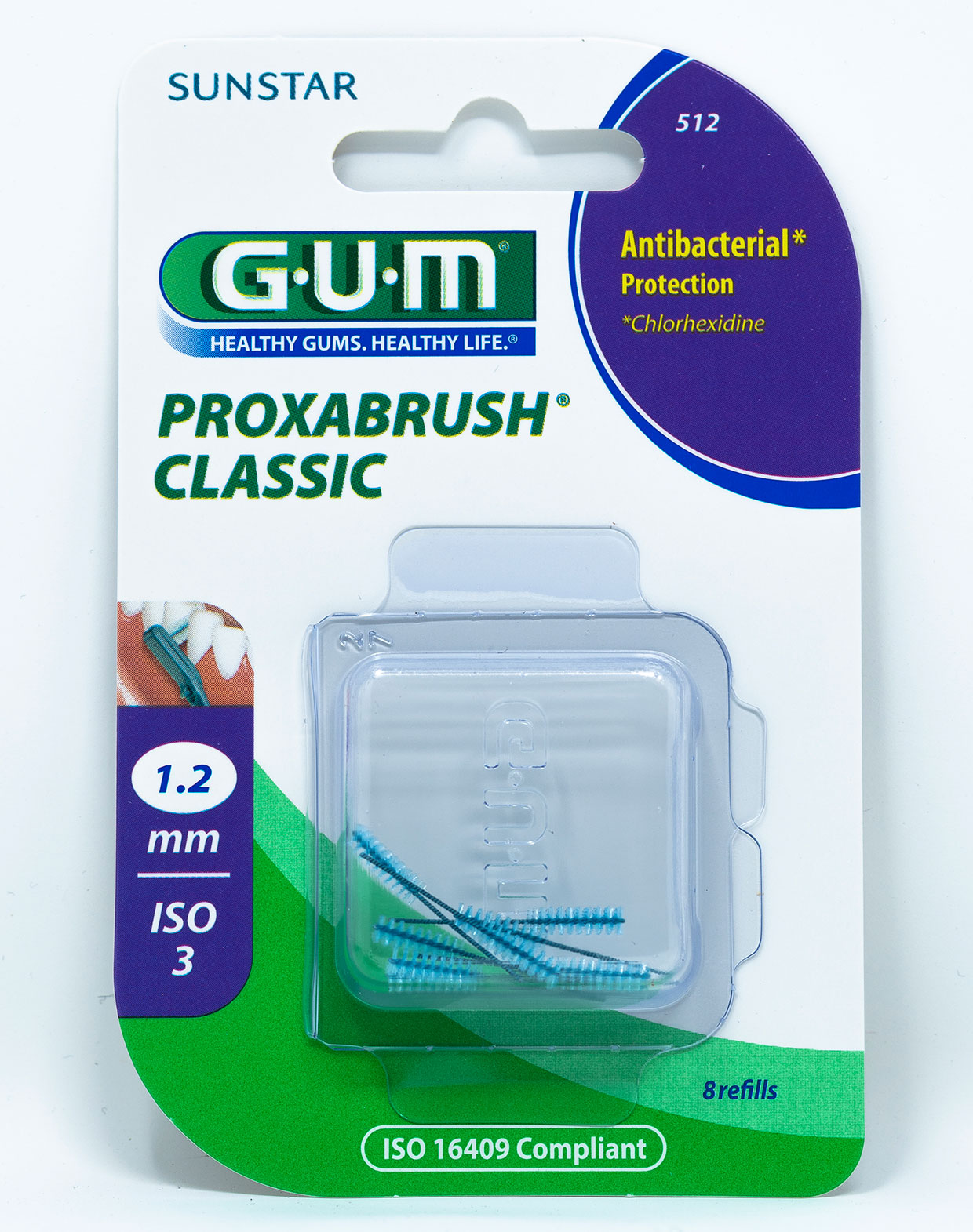 Gum Scovolino Proxabrush Refill ISO 3 – 1,2 mm | 512