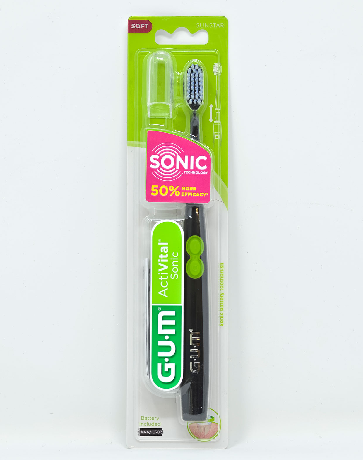 Gum Spazzolino Sonico a Batteria Sonic Daily