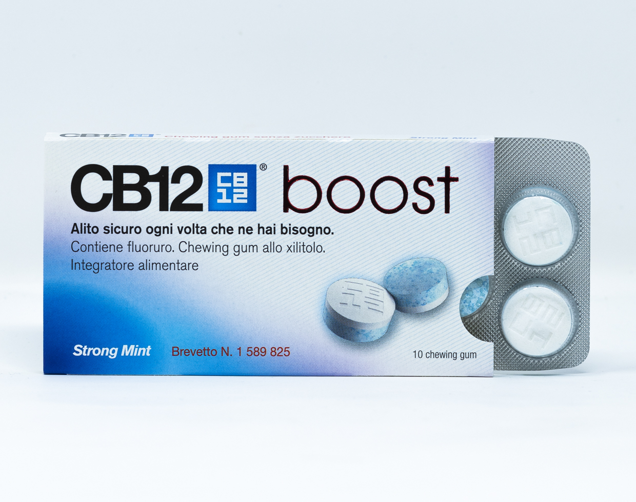 CB12 Boost Gomme da Masticare Strong Mint