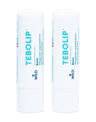 Tebodont Tebo Lip Balm Duo Stick Balsamo Labbra  – 2 pz