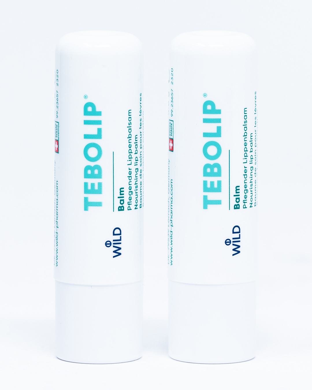 Tebodont Tebo Lip Balm Duo Stick Balsamo Labbra  – 2 pz