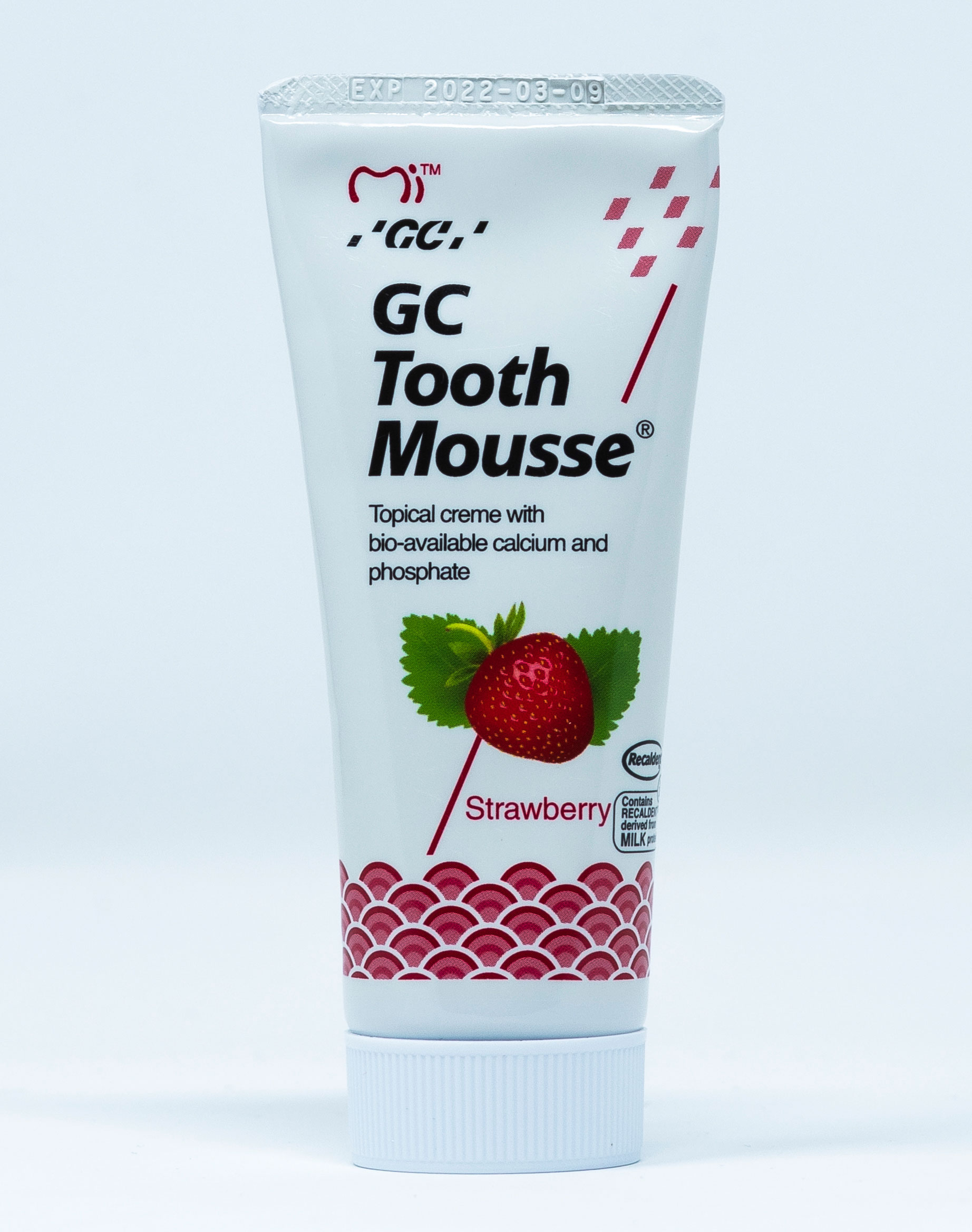 GC Crema Remineralizzante Tooth Mousse Fragola - 40 g